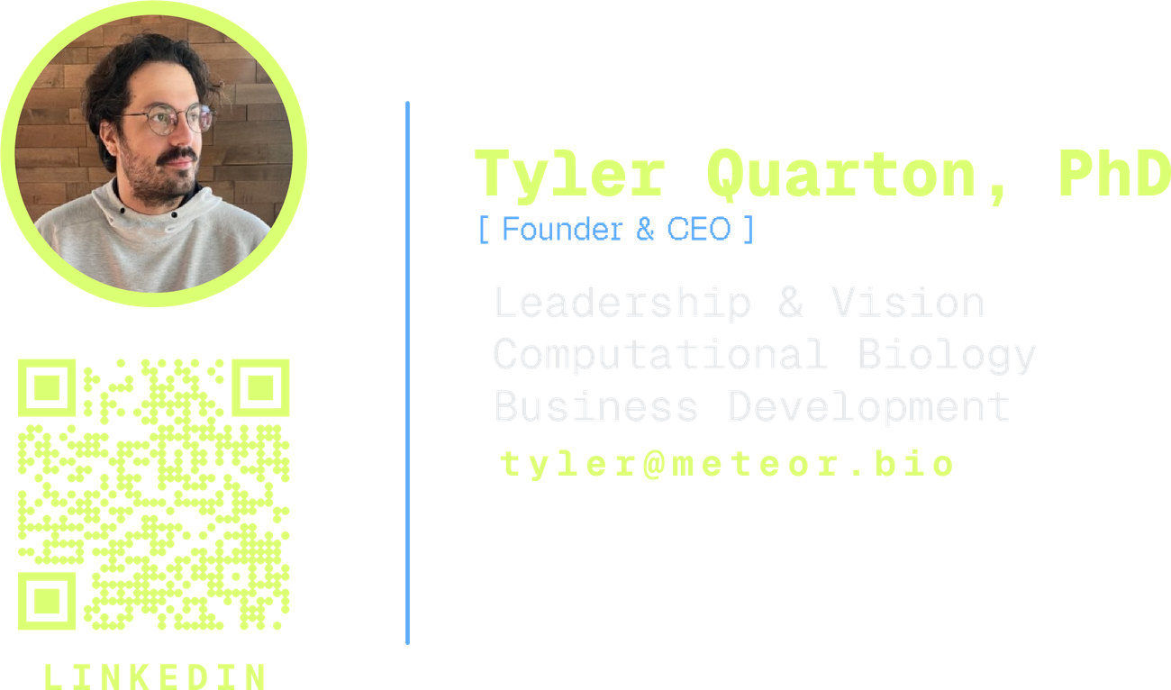 Tyler Quarton, PhD — Founder & CEO